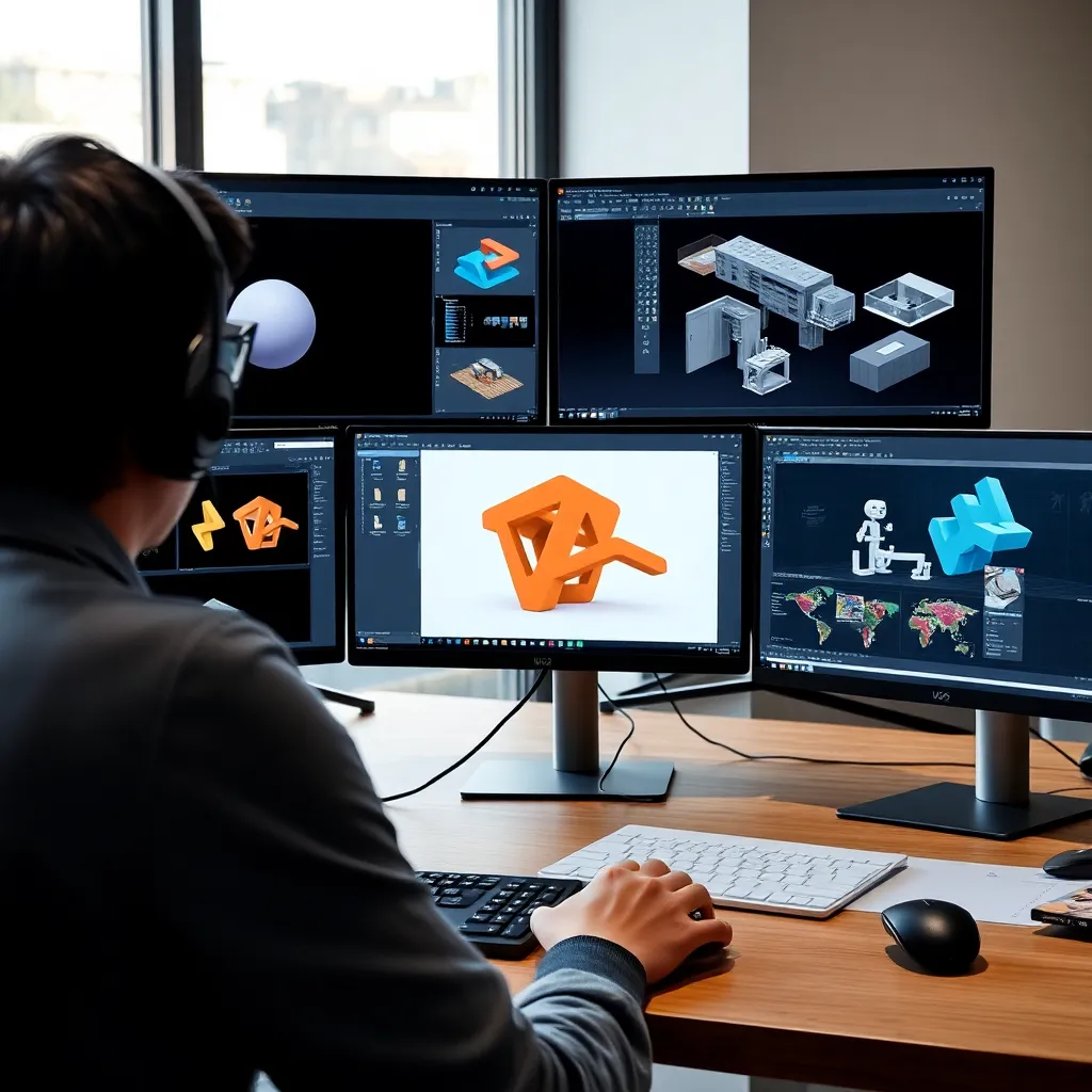 Herramientas y software utilizados por diseñadores 3D profesionales en España